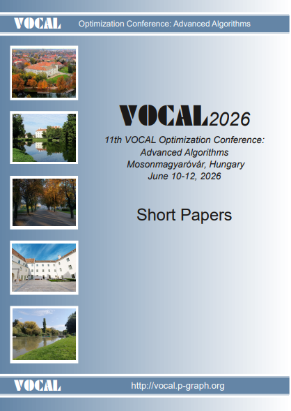 Megjelent a VOCAL 2026 konferencia rövid cikkeket tartalmazó kiadványa Megjelent a VOCAL 2026 konferencia rövid cikkeket tartalmazó kiadványa